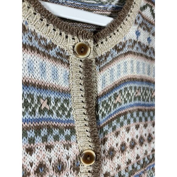 Jantzen Classics Vintage Womens Hand Embroidered Sweater Vest Grannycore M - Picture 5 of 7